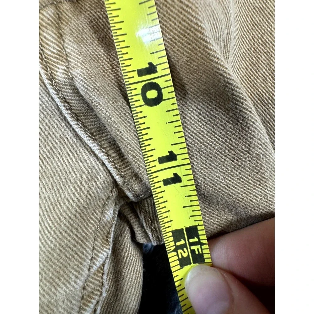 Levi's 513 Jeans Mens‎ 38x30 Brown Cotton Stretch Mid Rise Straight Leg Zip Fly